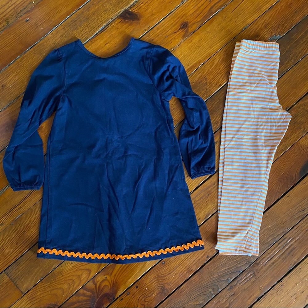 HP| Bailey Boys Fall Pumpkin Matching Set Size 6X - Picture 6 of 8